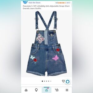 Patchwork Denim Overalls